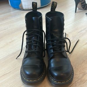 Doc Martens combat boots